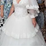 Шикароное свадебное платье!