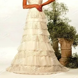 шикарное свадебное  платье из америки