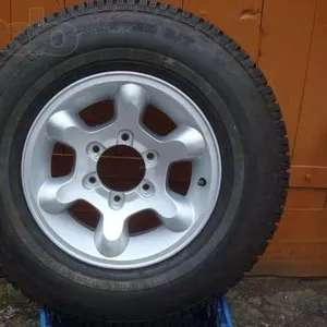 Резина+диск 4шт. Cooper weather master P235/75R15 