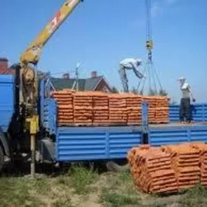 Перевозка кирпича,  бетонных плит по Житомиру и области