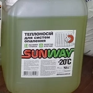 Теплоноситель  для системы отопления SUNWAY -20,   Житомир