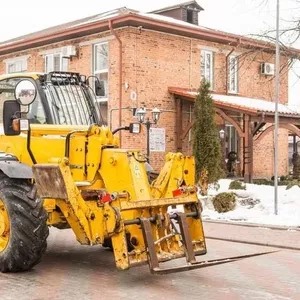 Дизельный телескопический погрузчик б / у JCB 535-125