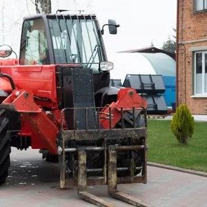 Дизельный телескопический погрузчик б/у Manitou MT1235ST