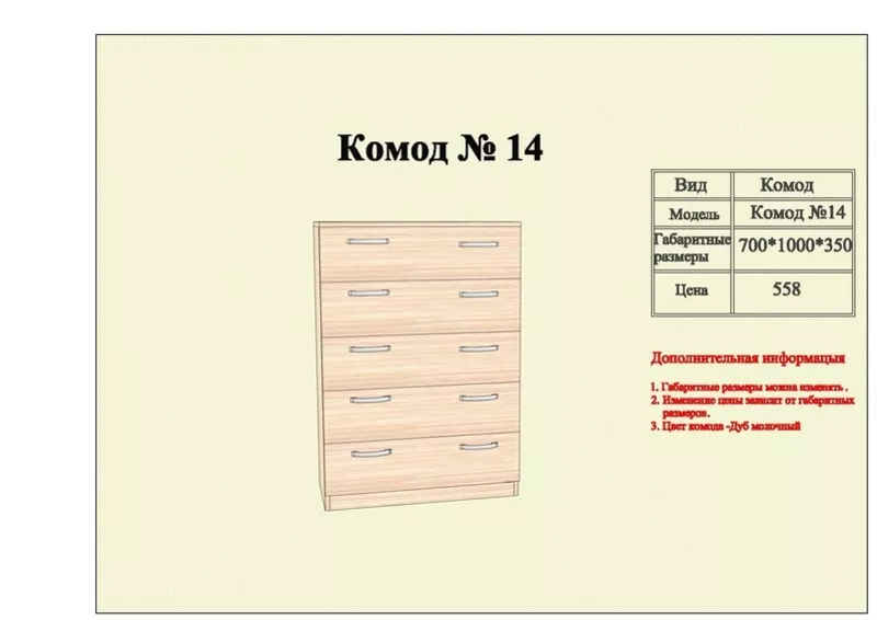 Дешевые комоды. Изготовление комодов. 13