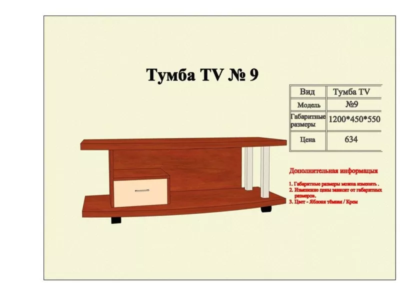 Изготовление тумб под ТВ. 9