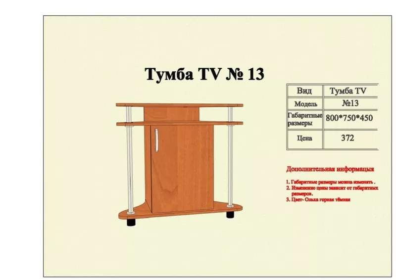 Изготовление тумб под ТВ. 13