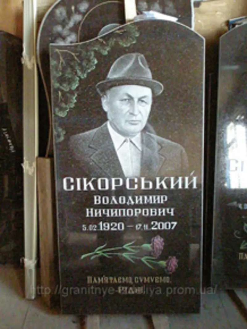 Гранитные памятники Коростышев