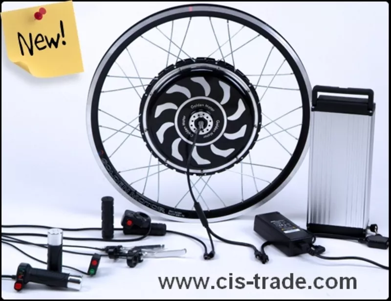 Электро наборы и мотор колеса для велосипедов,  скутеров и автомобилей. 3