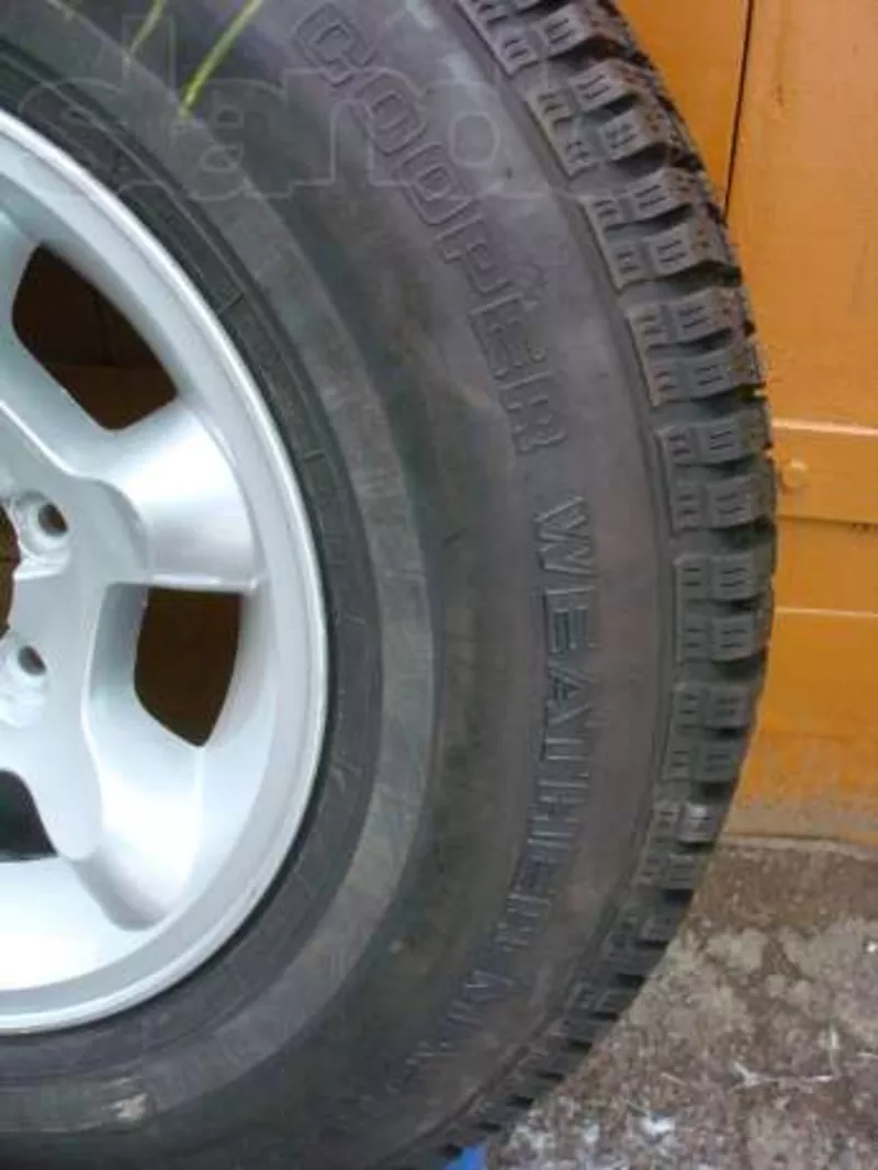 Резина+диск 4шт. Cooper weather master P235/75R15  5