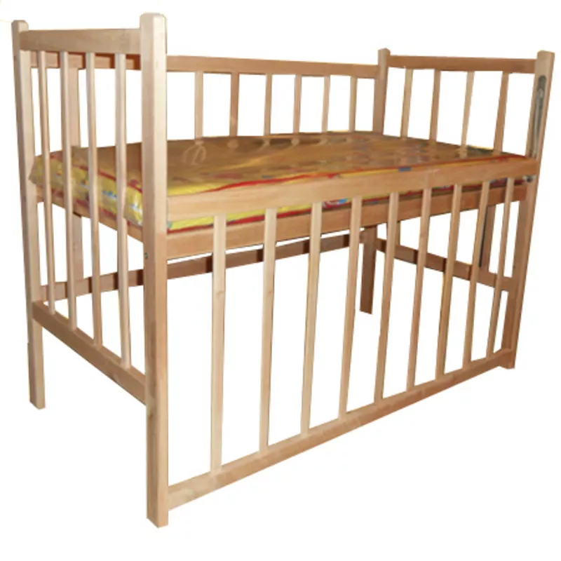 Недорогие деревянные детские кроватки Житомир,  цены 270 - 370 грн. 2