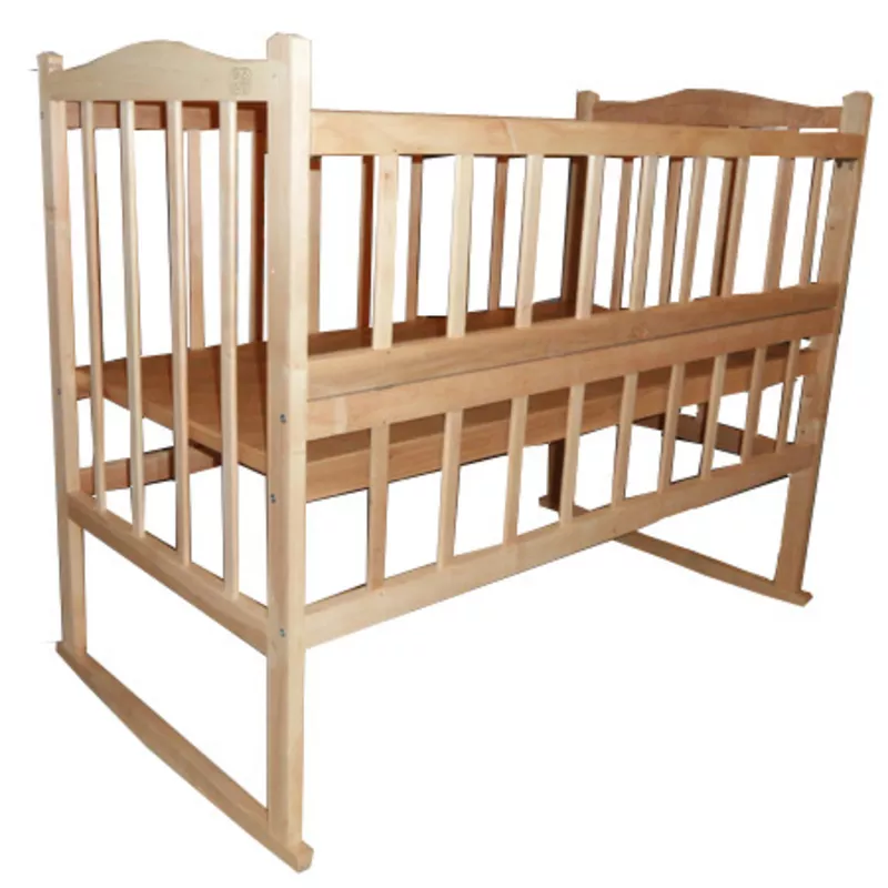 Недорогие деревянные детские кроватки Житомир,  цены 270 - 370 грн. 3