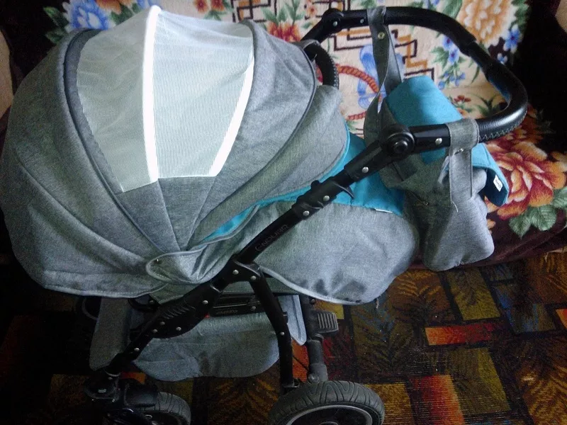  Дышащая Льняная детская коляска Adamex Enduro 2 в 1,  б/у - 10 месяцев 5