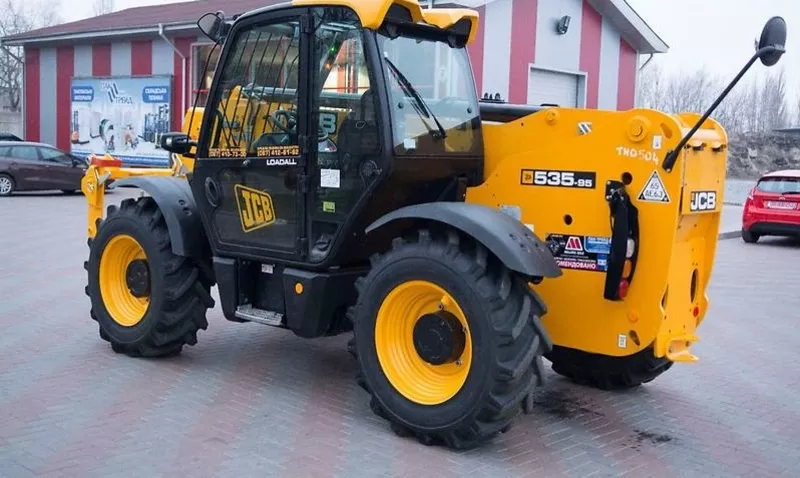 Погрузчик  с телескопической стрелой  JCB 535-95 2