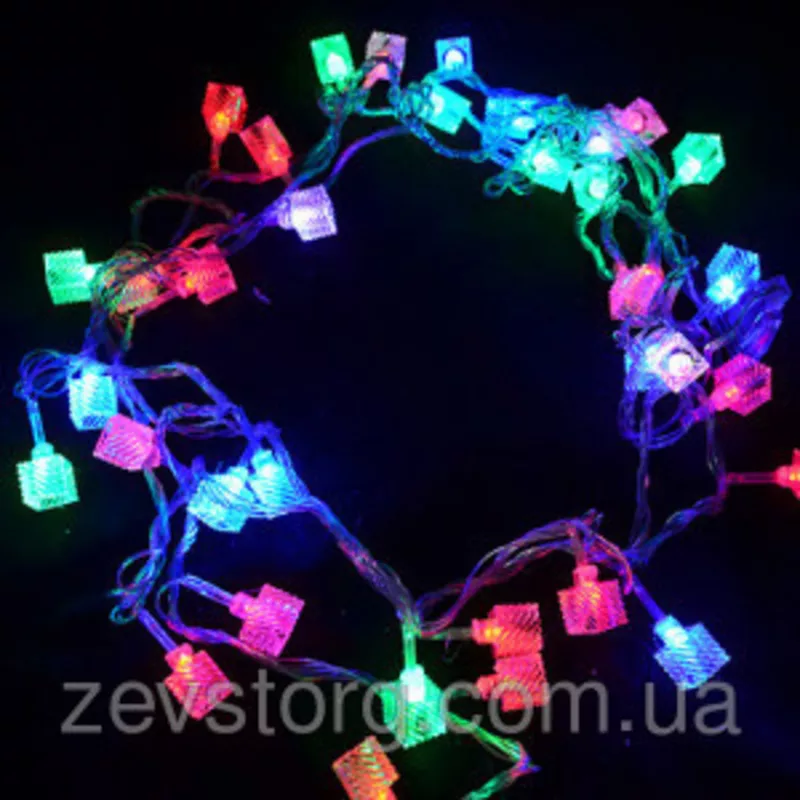 Гирлянда Светодиодная — LED Кубики-40