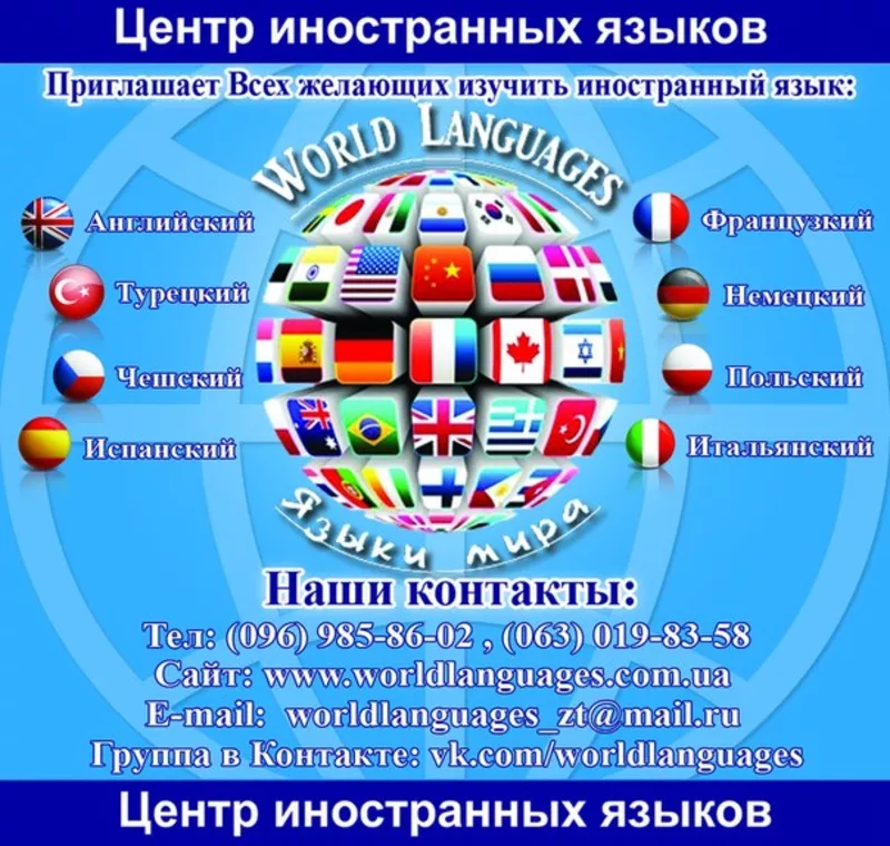 Курсы по изучению иностранных языков 