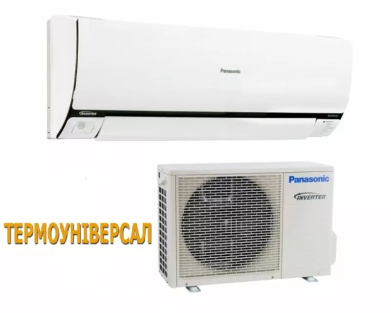 Кондиционер Panasonic  Deluxe CS - E 24 PKDW. Монтаж кондиционеров