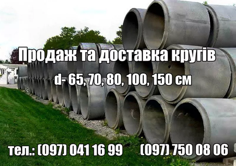 Продаж та доставка кругів