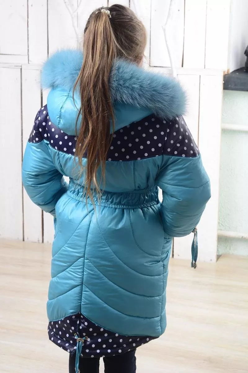 От производителя. Теплое зимнее пальто (куртка) на девочку. Распродажа 2