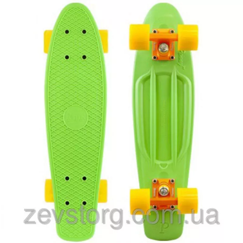 Скейтборд скейт Penny Board фиолетовый (Пенни борд): 6 цветов лонгбор 2