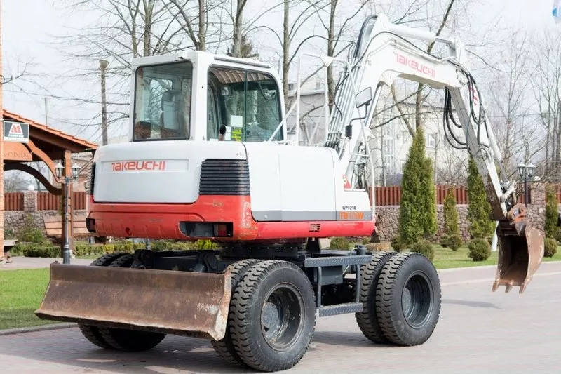 Экскаватор колесный Takeuchi TB175W 2