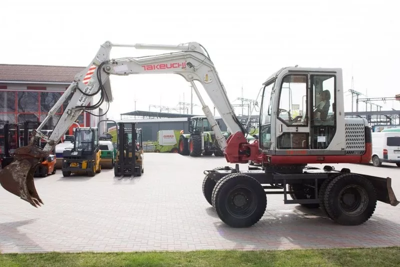 Экскаватор колесный Takeuchi TB175W 3