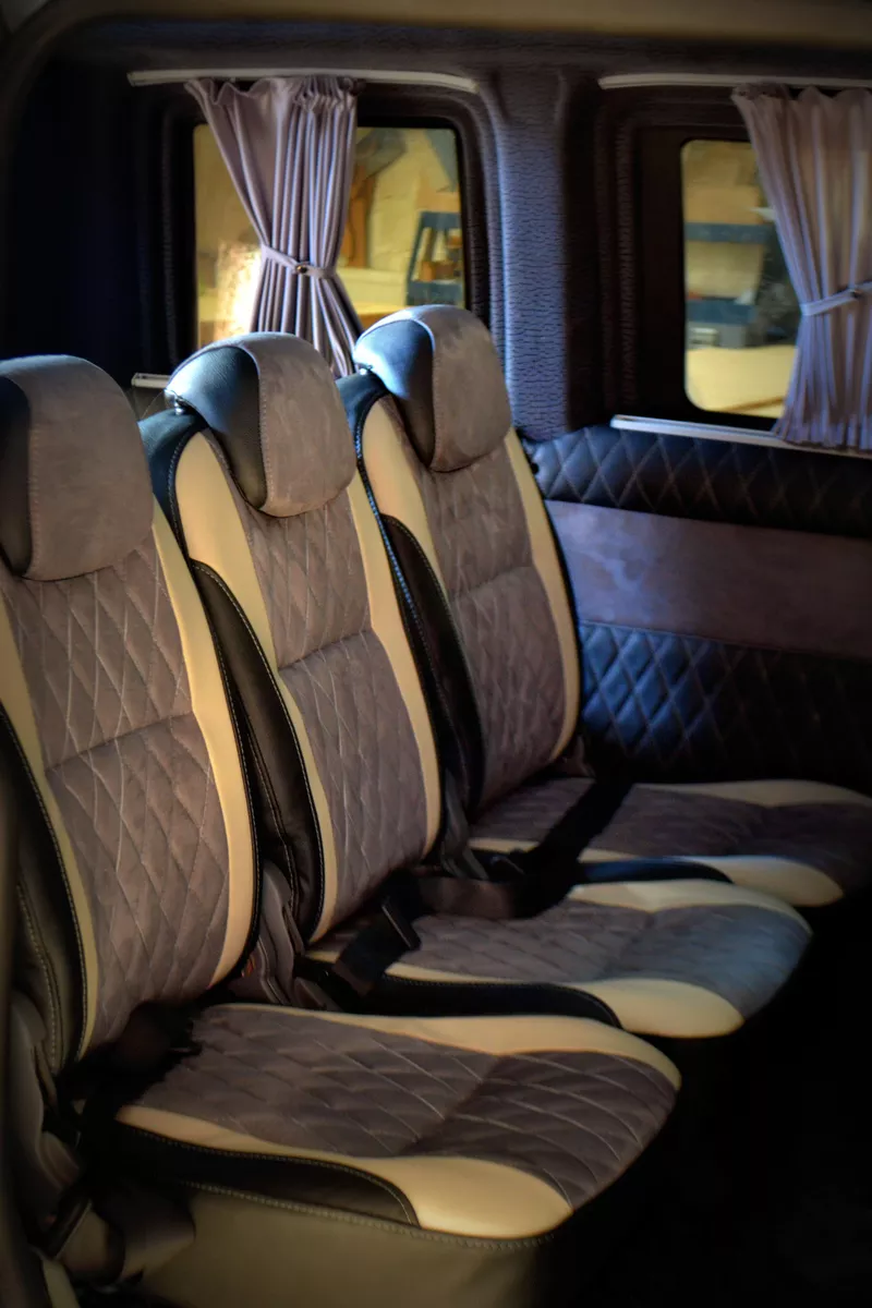 Сиденья диваны в микроавтобус бус,  поворотные сиденья сидушки в бус 3