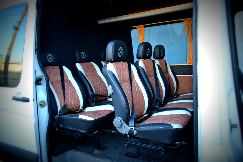 Сиденья диваны в микроавтобус бус,  поворотные сиденья сидушки в бус 5