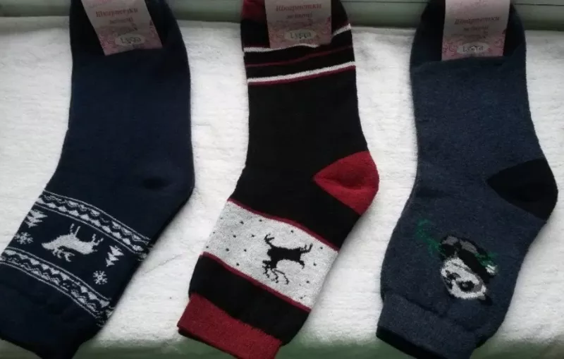 Носки Шкарпетки женские Махровые 2