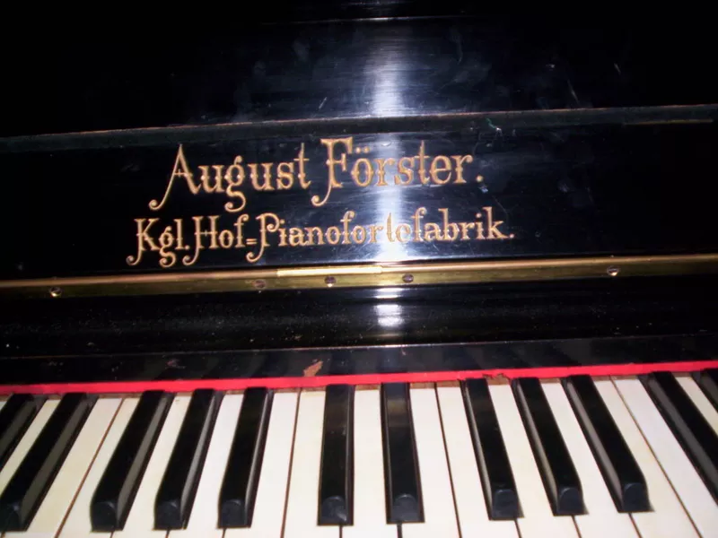 Продам піаніно August Forster 1878 г. 2